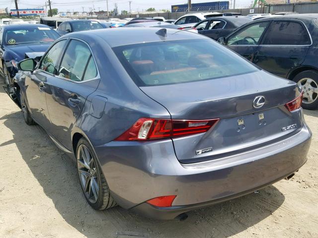 JTHBA1D20G5034121 - 2016 LEXUS IS 200T GRAY photo 3