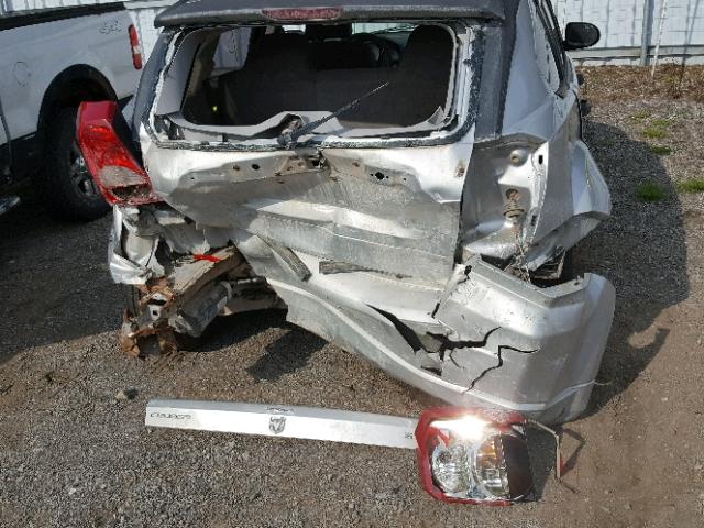 1B3HB48B87D575543 - 2007 DODGE CALIBER SX SILVER photo 9