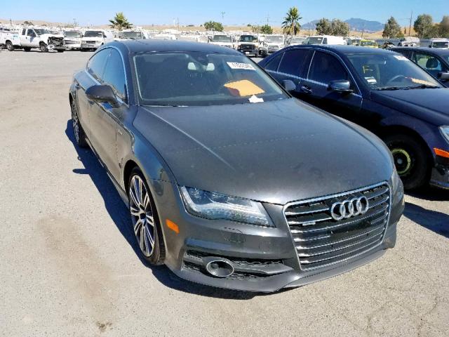 WAU2GAFC6DN058681 - 2013 AUDI A7 PRESTIG GRAY photo 1