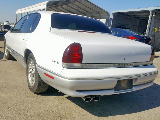 2C3HC56F2SH631693 - 1995 CHRYSLER LHS WHITE photo 3