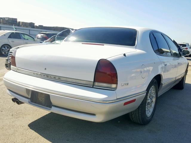 2C3HC56F2SH631693 - 1995 CHRYSLER LHS WHITE photo 4