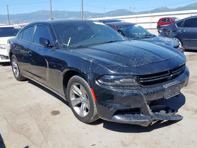 2C3CDXHG7HH523782 - 2017 DODGE CHARGER SX BLACK photo 1