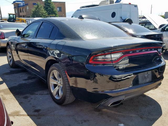 2C3CDXHG7HH523782 - 2017 DODGE CHARGER SX BLACK photo 3