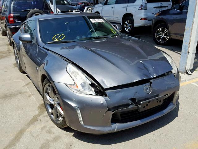 JN1AZ4EH9EM630800 - 2014 NISSAN 370Z BASE GRAY photo 1