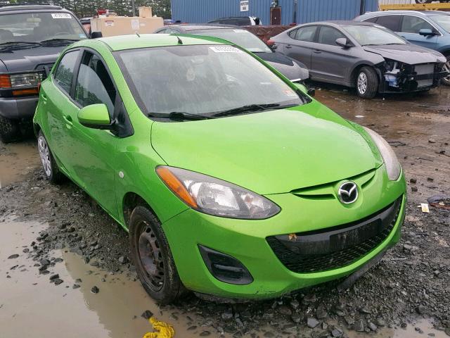 JM1DE1HZ5B0110251 - 2011 MAZDA MAZDA2 GREEN photo 1