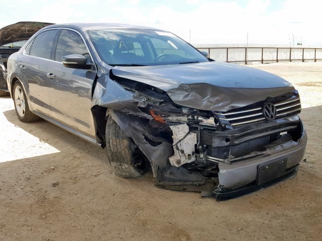 1VWAS7A32FC079479 - 2015 VOLKSWAGEN PASSAT S GRAY photo 1