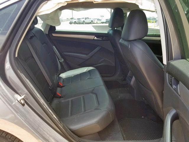 1VWAS7A32FC079479 - 2015 VOLKSWAGEN PASSAT S GRAY photo 6