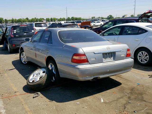 JNKBY31A6YM300543 - 2000 INFINITI Q45 BASE SILVER photo 3