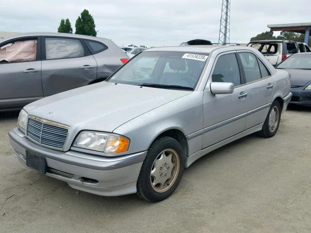 WDBHA29G0XF765498 - 1999 MERCEDES-BENZ C 280 GRAY photo 2