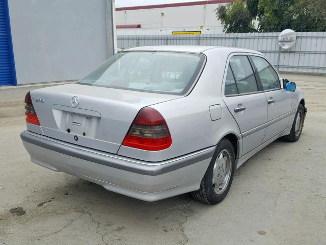 WDBHA29G0XF765498 - 1999 MERCEDES-BENZ C 280 GRAY photo 4