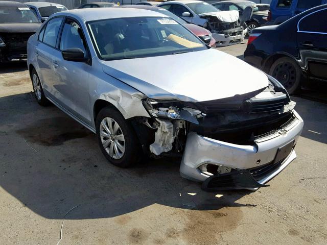 3VW2K7AJ8EM236688 - 2014 VOLKSWAGEN JETTA BASE 银色 照片 1