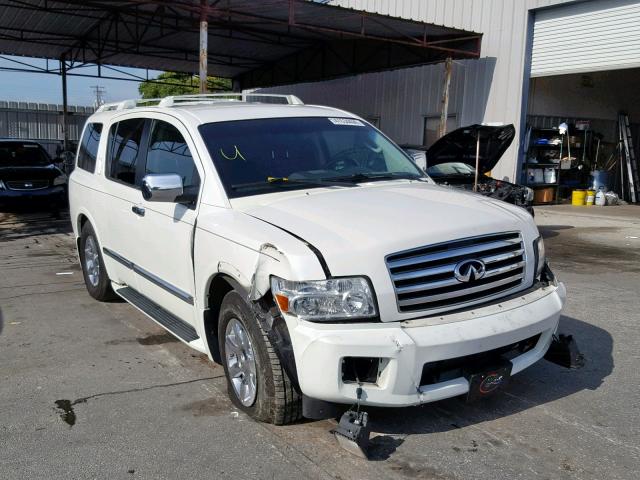 5N3AA08A57N803546 - 2007 INFINITI QX56 WHITE photo 1