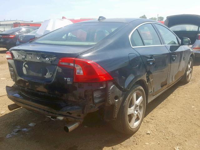 YV1622FS3C2110956 - 2012 VOLVO S60 T5 BLACK photo 4