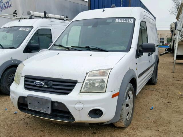 NM0LS7BN8DT177065 - 2013 FORD TRANSIT CO WHITE photo 2