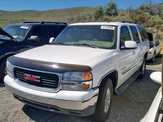 3GKFK16T12G209567 - 2002 GMC YUKON XL K WHITE photo 2