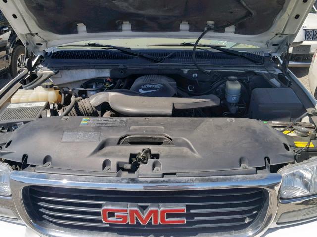 3GKFK16T12G209567 - 2002 GMC YUKON XL K WHITE photo 7