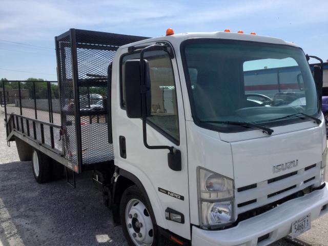 54DC4W1B6DS802160 - 2013 ISUZU NPR HD WHITE photo 1