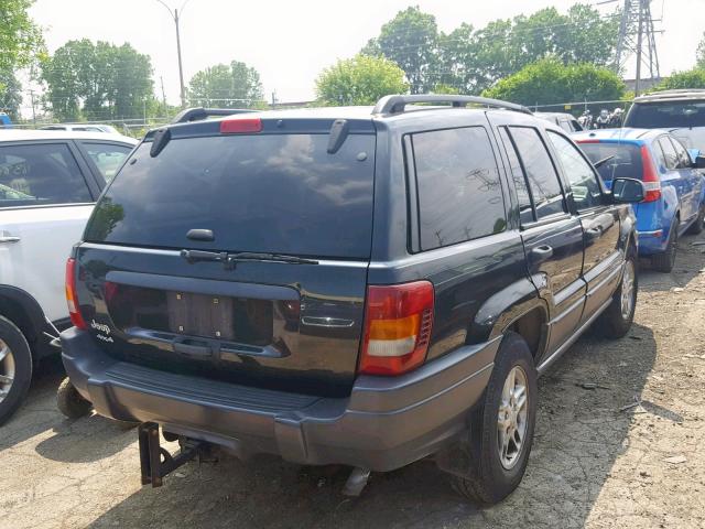 1J4GW48S74C137087 - 2004 JEEP GRAND CHER GRAY photo 4