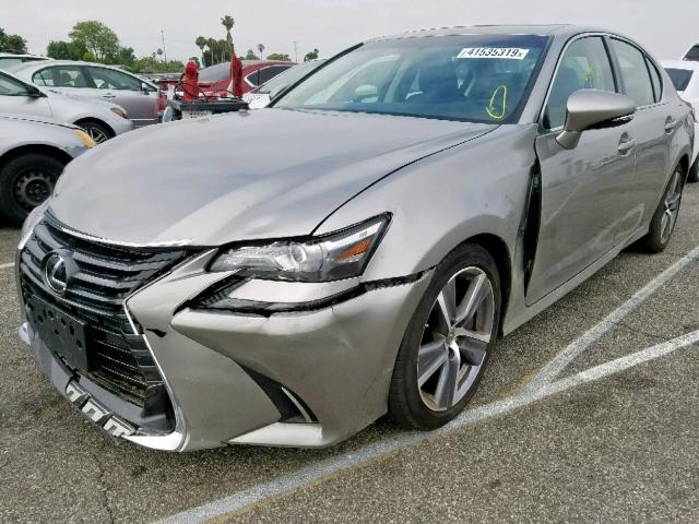 JTHBA1BLXGA001176 - 2016 LEXUS GS 200T GRAY photo 2