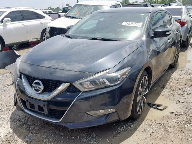 1N4AA6AP8GC395513 - 2016 NISSAN MAXIMA 3.5 BLUE photo 2