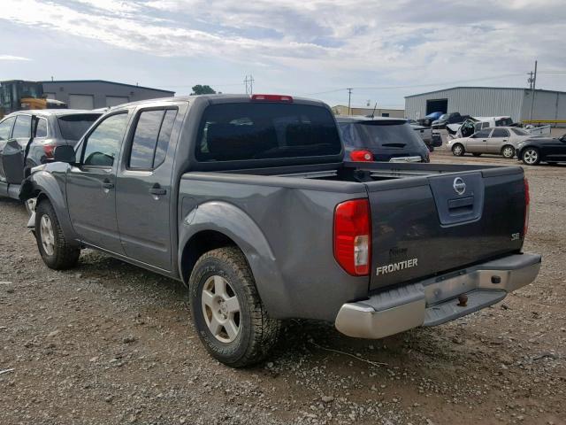 1N6AD07U68C430818 - 2008 NISSAN FRONTIER C GRAY photo 3