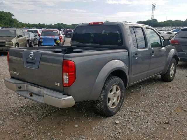 1N6AD07U68C430818 - 2008 NISSAN FRONTIER C GRAY photo 4