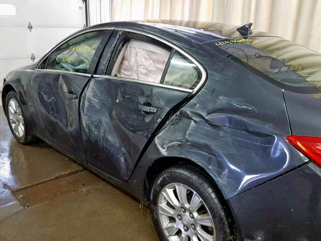 2G4GR5ER0C9153623 - 2012 BUICK REGAL CHARCOAL photo 9