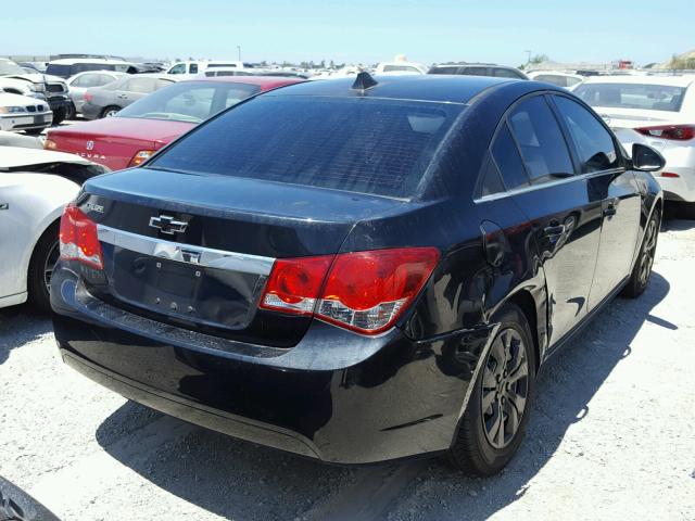 1G1PC5SH3C7237141 - 2012 CHEVROLET CRUZE LS BLACK photo 4