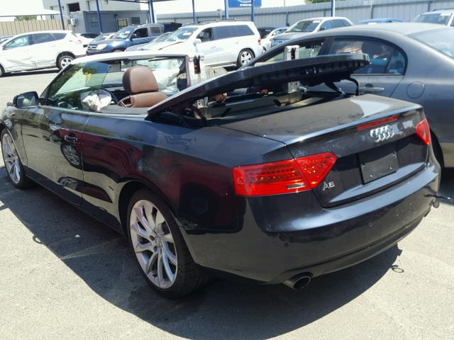 WAUJFAFH8EN009123 - 2014 AUDI A5 PREMIUM GRAY photo 3