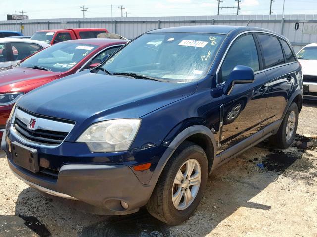 3GSCL33P99S554212 - 2009 SATURN VUE XE BLUE photo 2