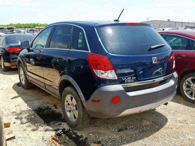 3GSCL33P99S554212 - 2009 SATURN VUE XE BLUE photo 3