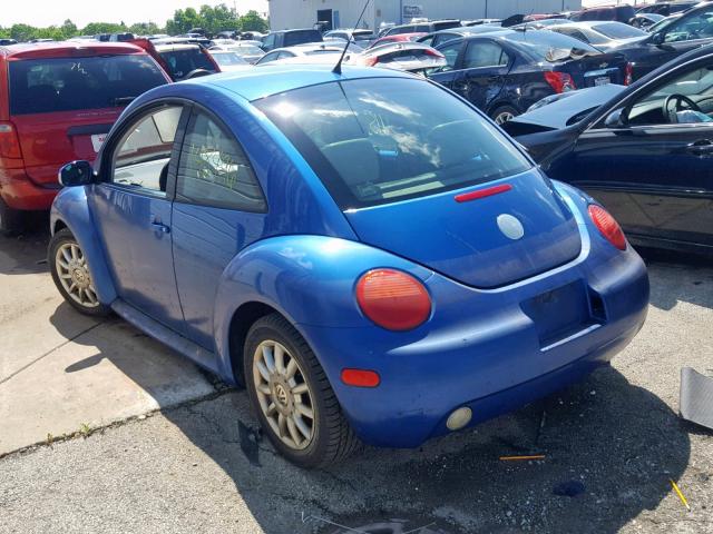 3VWCK31C94M416114 - 2004 VOLKSWAGEN NEW BEETLE ლურჯი ფოტო 3