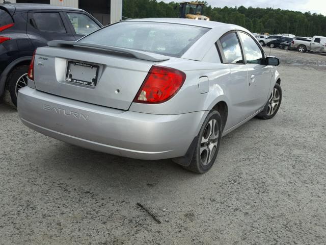 1G8AW12FX5Z110934 - 2005 SATURN ION LEVEL SILVER photo 4
