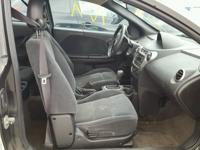 1G8AW12FX5Z110934 - 2005 SATURN ION LEVEL SILVER photo 5