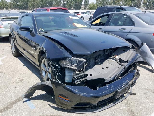 1ZVBP8CF4D5216460 - 2013 FORD MUSTANG GT BLACK photo 1