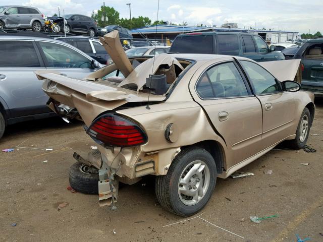 1G2NE52E45M235826 - 2005 PONTIAC GRAND AM S TAN photo 4