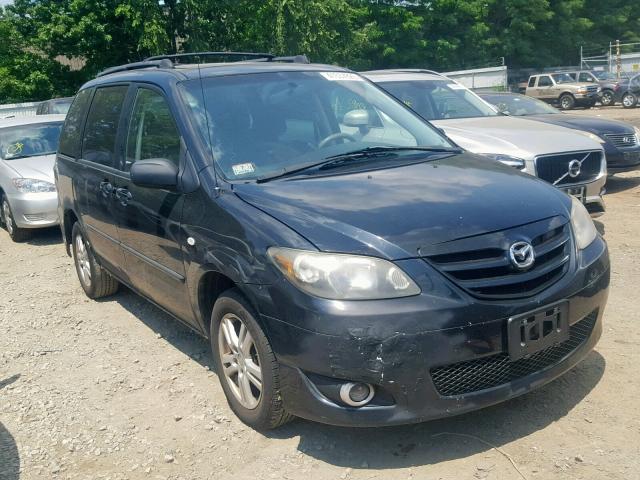 JM3LW28J040506736 - 2004 MAZDA MPV WAGON BLACK photo 1