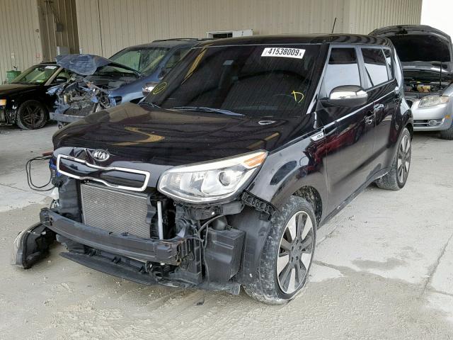 KNDJX3A53E7042270 - 2014 KIA SOUL ! BLACK photo 2