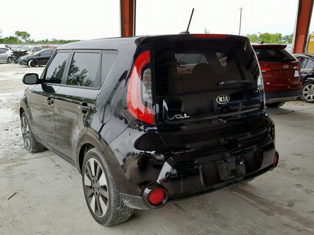 KNDJX3A53E7042270 - 2014 KIA SOUL ! BLACK photo 3