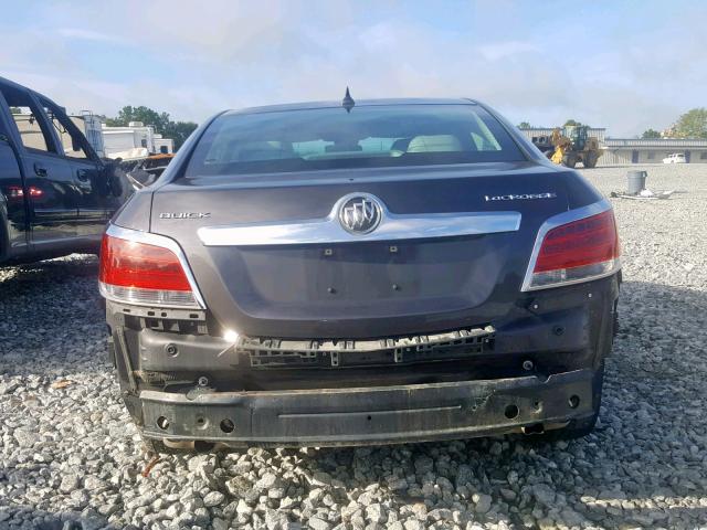 1G4GC5E37CF326087 - 2012 BUICK LACROSSE GRAY photo 9