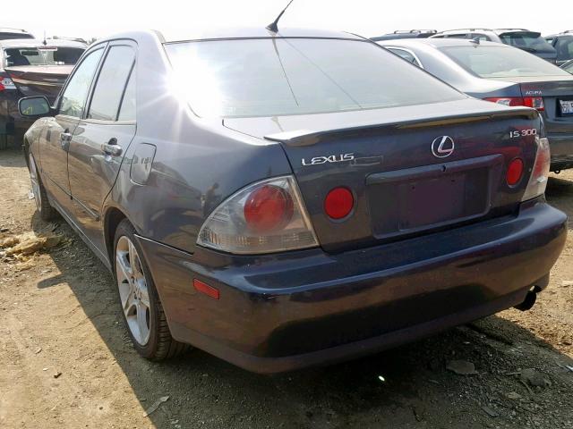 JTHBD192640083316 - 2004 LEXUS IS 300 GRAY photo 3