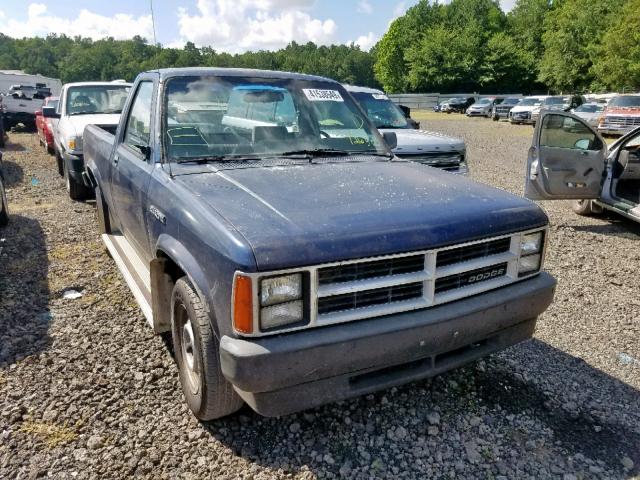 1B7FL16G3LS726357 - 1990 DODGE DAKOTA BLUE photo 1