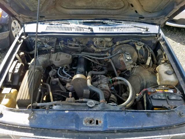 1B7FL16G3LS726357 - 1990 DODGE DAKOTA BLUE photo 7