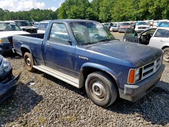 1B7FL16G3LS726357 - 1990 DODGE DAKOTA BLUE photo 9