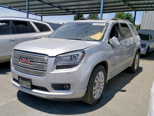 1GKKRTKD9FJ205422 - 2015 GMC ACADIA DEN SILVER photo 2