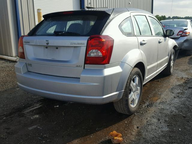 1B3HB48A99D161116 - 2009 DODGE CALIBER SX SILVER photo 4