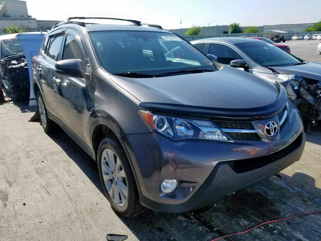 2T3DFREV4FW347702 - 2015 TOYOTA RAV4 LIMIT GRAY photo 1