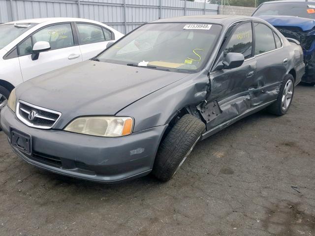 19UUA5661YA051649 - 2000 ACURA 3.2TL GRAY photo 2