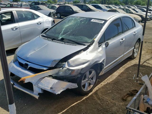 2HGFA15609H500471 - 2009 HONDA CIVIC LX-S Gümüş foto 2