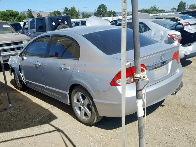2HGFA15609H500471 - 2009 HONDA CIVIC LX-S Gümüş foto 3